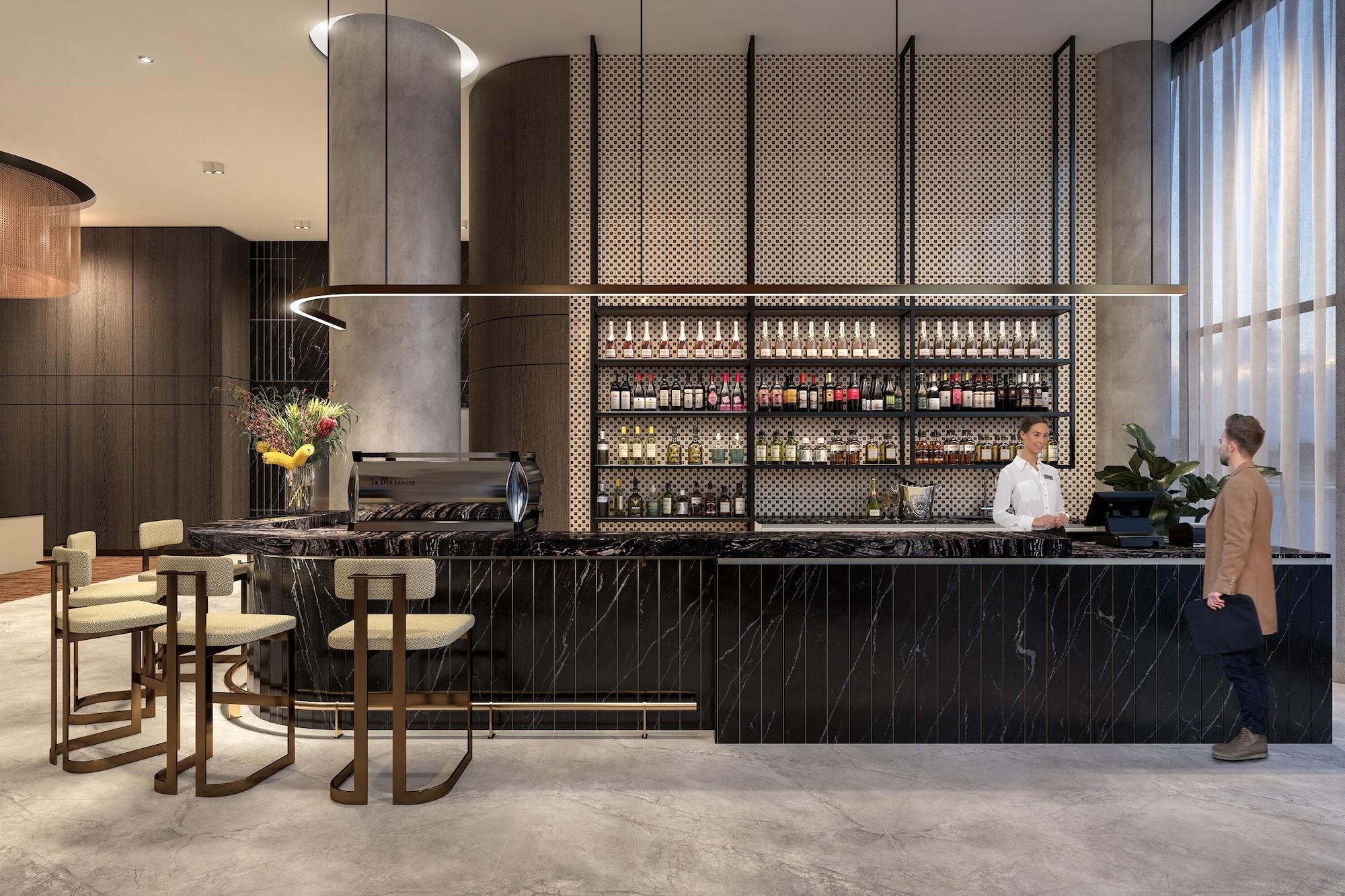 Oakwood Premier Melbourne Aparthotel Bagian luar foto The Bar