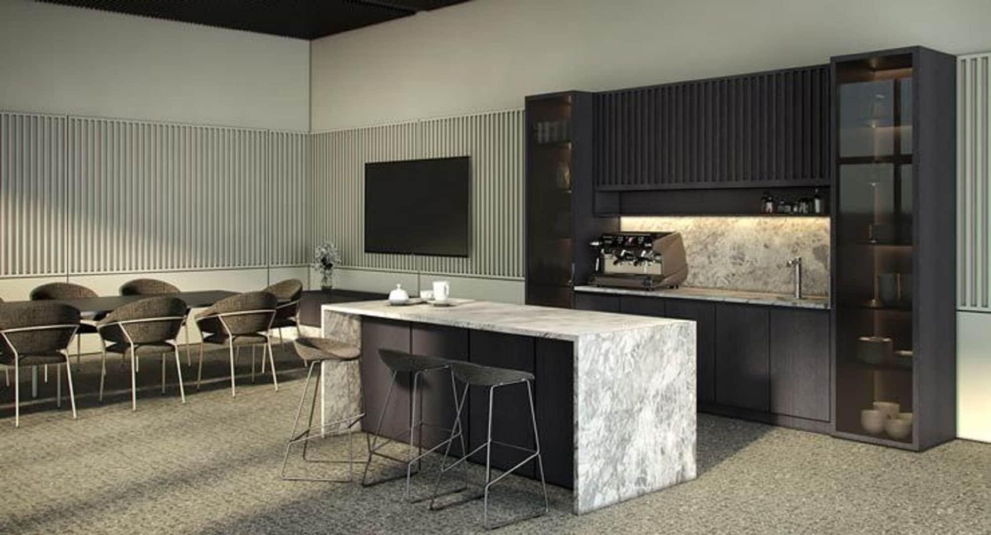 Oakwood Premier Melbourne Aparthotel Bagian luar foto The kitchen at the new home of the National Portrait Gallery