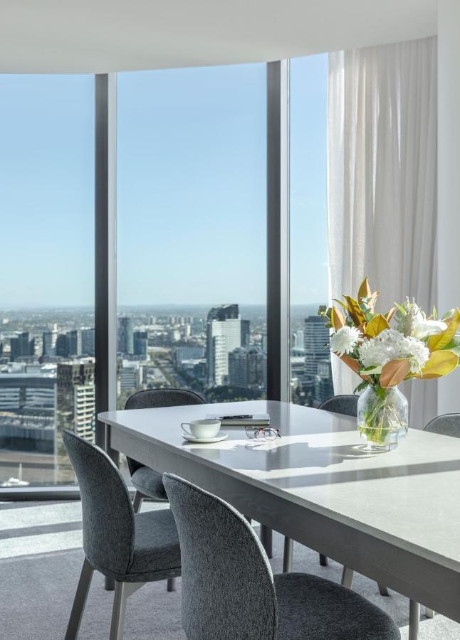 Oakwood Premier Melbourne Aparthotel Bagian luar foto View from a typical apartment